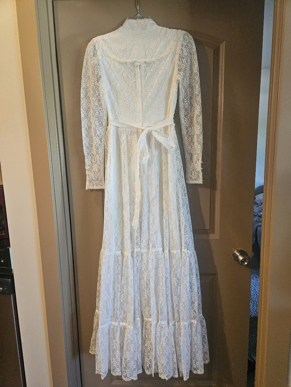Vintage Gunne Sax Maxi Wedding Dress - Picture 6 of 10